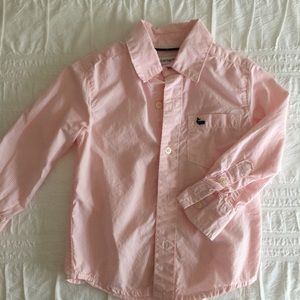Pink striped shirt like new